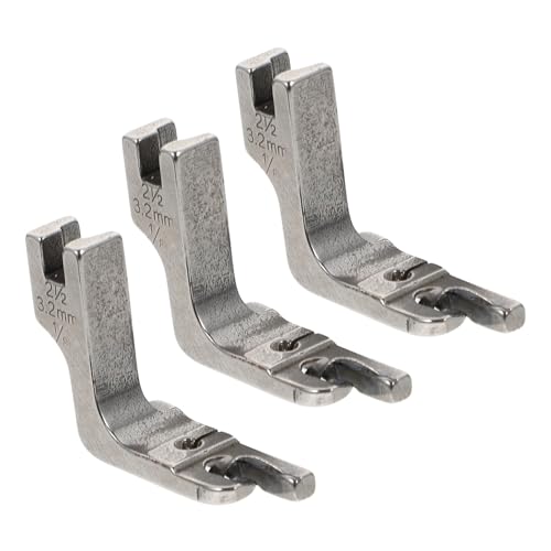 3 Piezas Pies de Prensatelas para Máquina de Coser