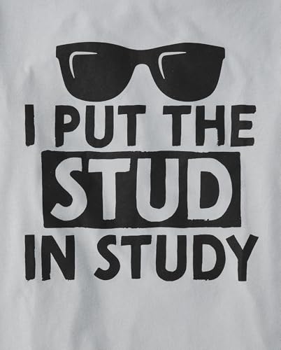 The Children's Place Boys' School,Learning Short Sleeve Graphic T-Shirts,3 Pack4