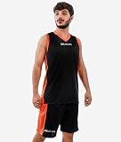 Givova Herren Power Basketball Set, Multicolore (Nero/Arancio), S EU
