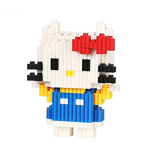 Wuaira Mini Building Blocks 600+ Pieces Hello Kitty Building Blocks Educational Toy Gift For 6 + Year Old Kids (Color K) #TOP1