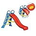 DOLU Big Water Slide - Colorful Plastic Outdoor Water Slide, Attach to Garden Hose for Water Feature, Indoor Use Too, Kids and Toddlers Ages 2 and up