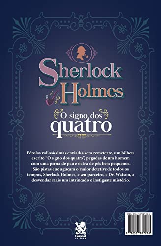 Sherlock Holmes - O Signo dos Quatro: Capa especial + marcador de páginas