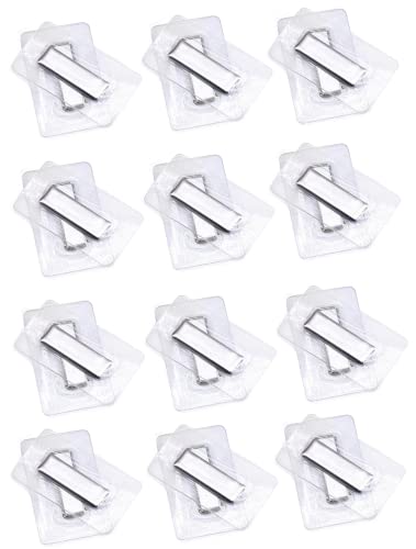 12 Pairs Hidden Sew Magnetic Snap, Invisible Hidden Sew in