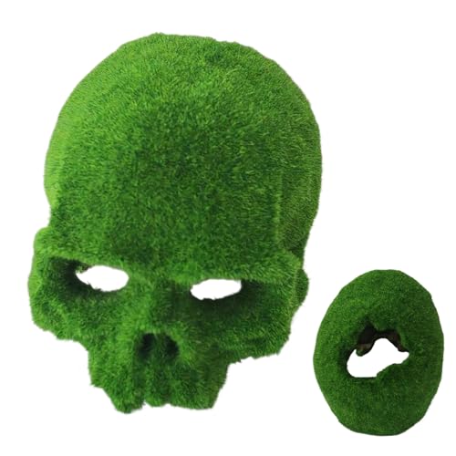 冬の花 水槽装飾 - 人工樹脂モススカルハビタット | 魚の生息地アクアリウムオーナメント | 家庭用、オフィス用、繁殖者用、飼育者用、アクアスケーパー用、水生ペット愛好家用、ベタ用、カメ用