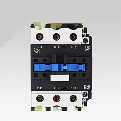 Contacteur AC industriel CJX2-6511 pour commande de moteur triphasé 110V 65A
