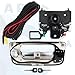 Backup Camera with Tailgate Handle & Bezel Trim & Lock Cylinder Chrome Compatible with 2007-2014 Chevrolet Chevy Silverado, GMC Sierra Truck 1500 2500 3500 Tailgate Parts