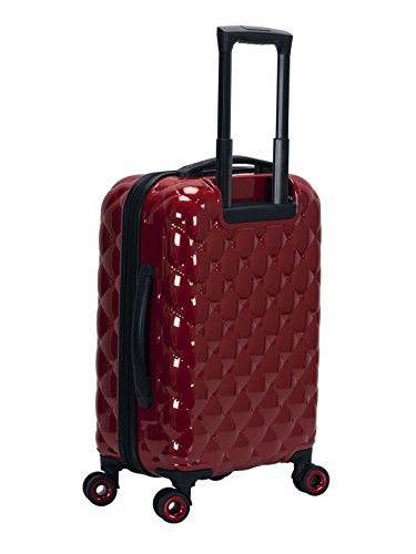 Rockland F238-RED Quilt Hardside Expandable Spinner Wheel Luggage, Red, 3-Piece Set thumb #3