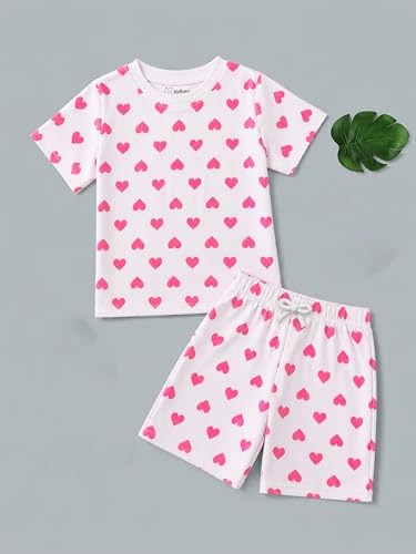 Image of Kidbea Kids Cotton Clothing Set | Ultra-Soft Printed Half Sleeve T-shirt & Shorts Set Comfort Fit Casual Wear for Boys & Girls