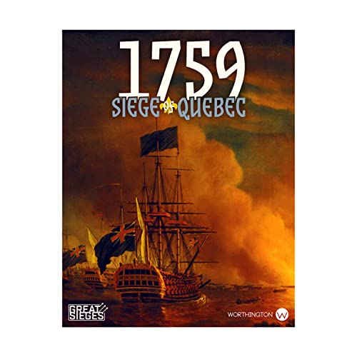 Worthington Publishing 1759 Siege of Quebec, 2nd Edition, Orange