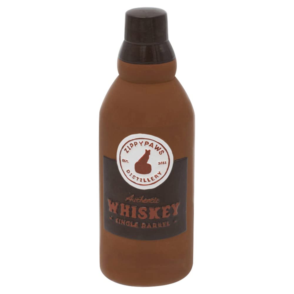 ZippyPaws Latex Happy Hour Crusherz - Whiskey