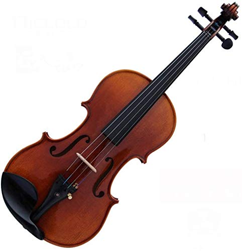 Violino Standard da Studente, per Principianti, High-End Nuovo Violino aggiornato di Livello Universitario Fatto a Mano in Legno massello di Acero Tigre in Stile retrò