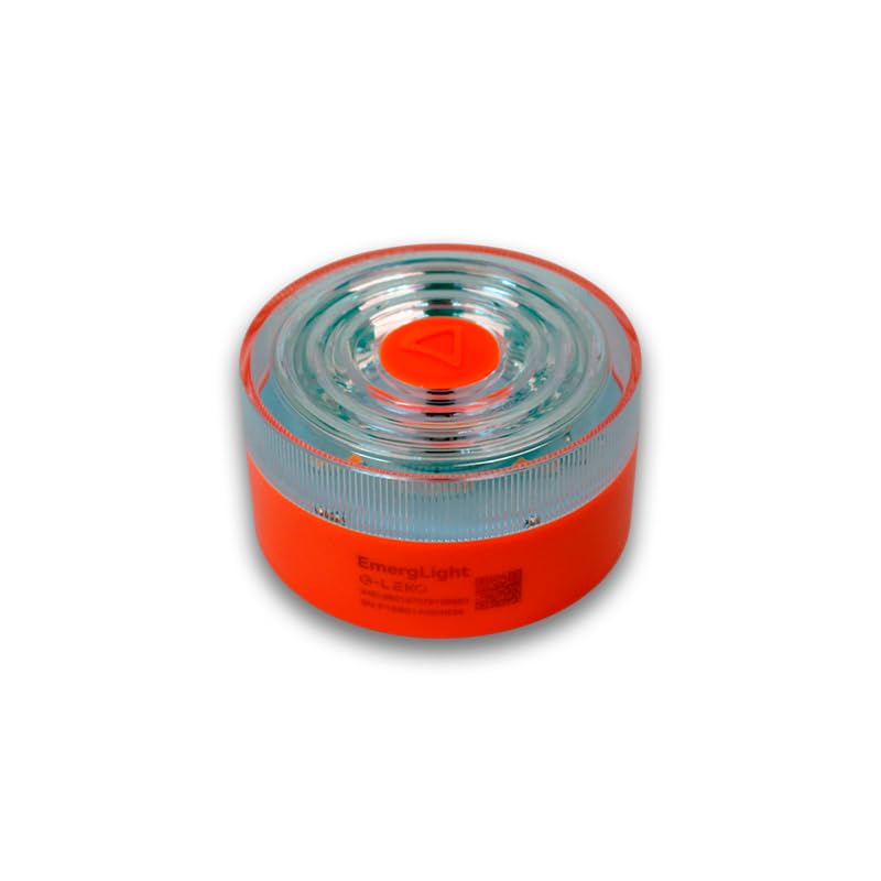 M MODAUTO Emergency Light V16 Approved by the DGT with Geolocation, Beacon V16 Connected DGT 3.0, V16 DGT Approved. Data Included Signal Up to 12/2038 (Orange, 1-Unit)