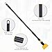 BeiLan Mop Handle Commercial Heavy Duty - 57 Inch Industrial Metal Mop Stick with Jaw Clamp Replacement for Floor Cleaning - Professional Gripper Mops Head Replacement Holder
