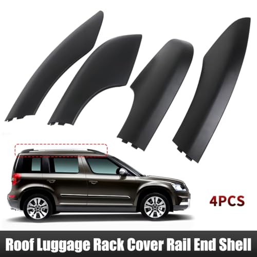 Cache-Barres de Toit Premium pour Skoda Yeti SUV - Embout de Remplacement