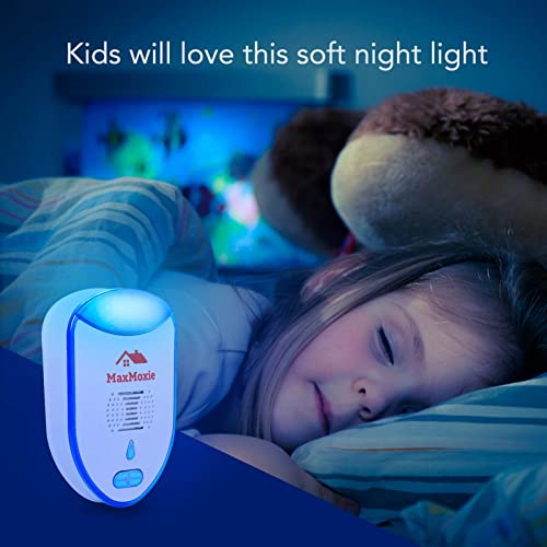 Maxmoxie Ultrasonic Pest Repeller, Humane Mice Control Electronic Insect Repellent, Reject Rodent Bed Bug Spider Rat #TOP7