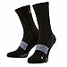 Eono Essentials Calcetines de Deporte (3 Pares), Mujeres y Hombres, Calcetines Largos, Ajuste Cómodo, Gimnasio, Tenis, Correr, Uso Diario, Black, 43-46