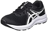 hockey shoes nz Banda de rodadura sensible Asics Contend 7 GS, Road Running Shoe, Black/White, 35.5 EU