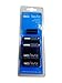 Blister de 20 petites cartouches Inoxcrom bleu roi pour stylo et rollers rechargeables