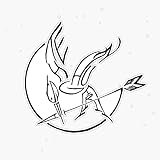 Mocking Jay Bumper Sticker Vinyl Decal 5'