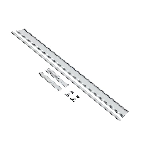 GTV - Set für Innenschublade MBPRO I Völlig Kompatibel Mit Schubladensystem Modern Box Pro I Das Set Beinhaltet Panel, Anschlüsse und Geländer I Für High Innenschublade H= 199mm I Anthrazit