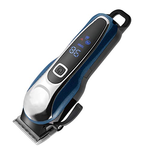 USB Rechargeable Professionnel Tondeuse À Cheveux Électrique Tondeuses LCD Affichage Muet Adulte Enfants Tondeuse À Cheveux Ménage Tondeuse à Cheveux Cover