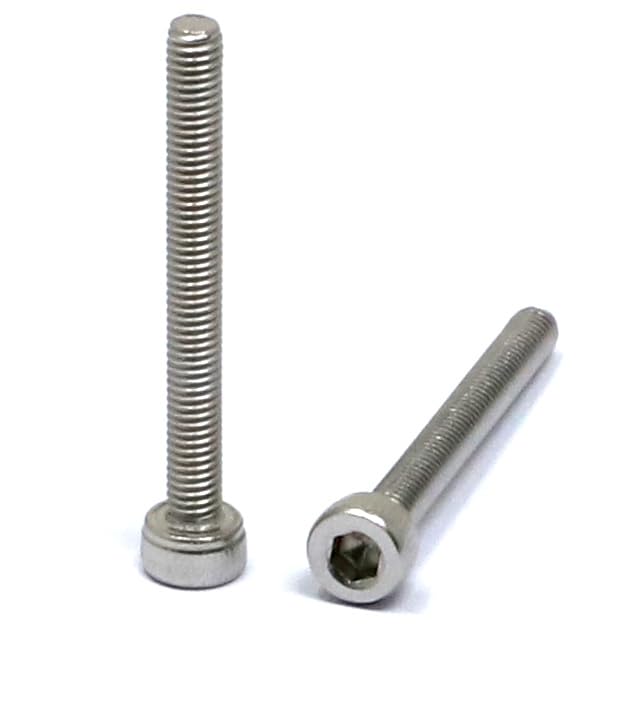 Image of iexcell 10 Pcs M3 x 28mm Thread Pitch 0.5 mm Stainless Steel 304 Hex Socket Head Cap Screws Bolts Kit