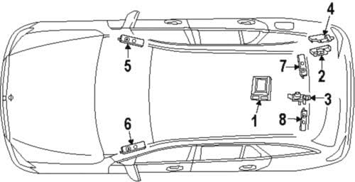 Genuine Mercedes-Benz Antenna 156-905-09-02