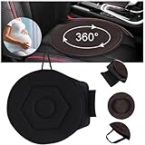 Vevogem 360° Rotating Seat Cushion - Swivel Car Seat with Memory Foam, Non-Slip...