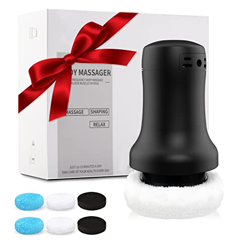 VUEYAA Body Sculpting Machine - Powerful Cellulite Massager with 118-inch Power Cable, Low Noise Deep Tissue Electric Body Massager for Arms, Legs, Belly, Waist, and Butt