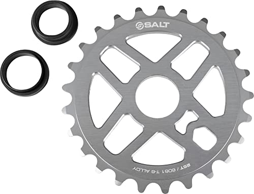 SALT 自転車 BMX用チェーンリング PROスプロケット 25T シルバーポリッシュ