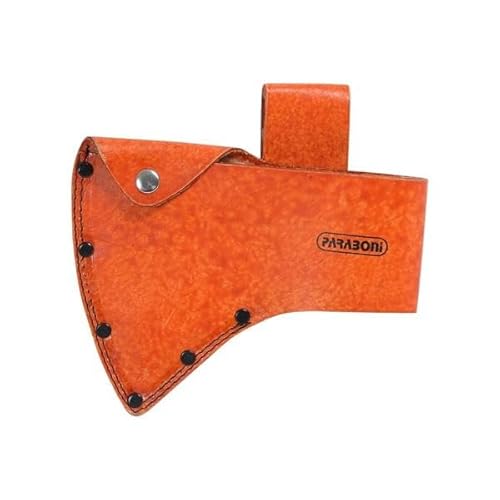 Paraboni Machado Escoteiro Cabo Sintético 50cm Bainha em Couro Legítimo