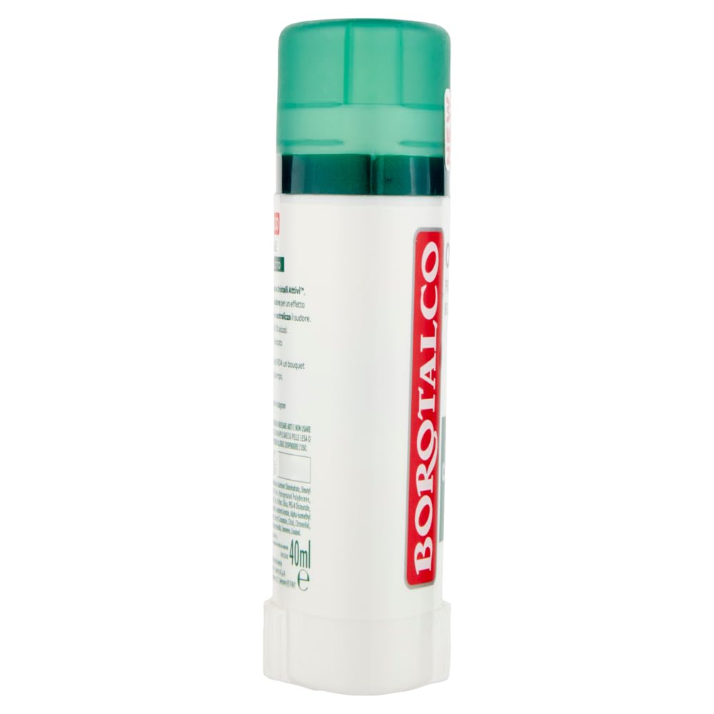 12x Borotalco Deodorante Deo Stick Originale,Dreifacher Schutz vor Schweiß und extra Trocken Effekt,40ml + Beni Culinari Kostenloser Schlüsselanhänger