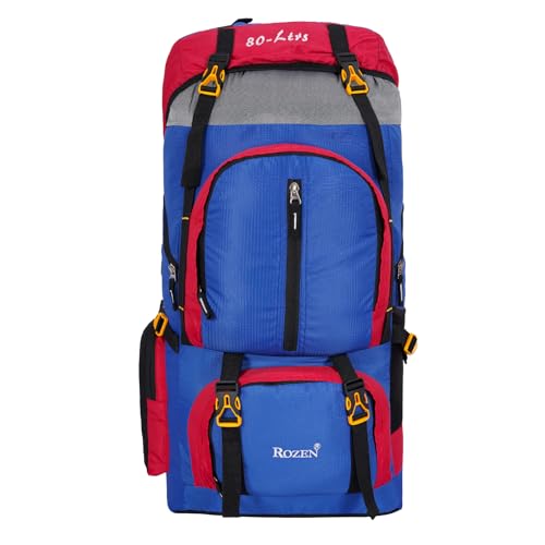 Image of 80L Travel Backpack for Outdoor Sport Camp Hiking Trekking Bag Camping Rucksack