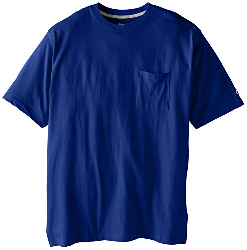 T-shirt pour homme fort idéal pour le weekend et les loisirs en jersey bleu roi 3X