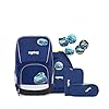 ergobag Brede schooltassenset 5-delig incl. Klettie-set