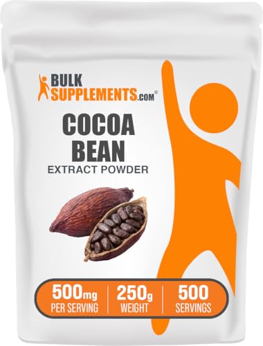 BulkSupplements.com Cocoa Bean Extract Powder - Cocoa Supplement - Unsweetened,