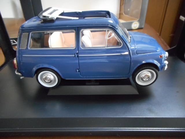 Amazon | 1/18 ノレブ フィアット500 ジャルディニエール ブルー Norev