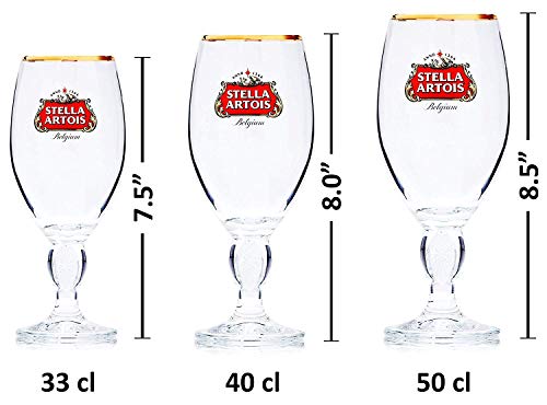 Stella Artois 50 Cl Beer Glasses Set Of 6 #TOP1