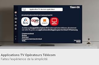 Samsung TV 50 Pouces QLED 50Q7F3 4K Smart TV avec Vision AI, 100% Volume de Couleur Quantum Dot et Plus de 500 Chaînes TV Plus