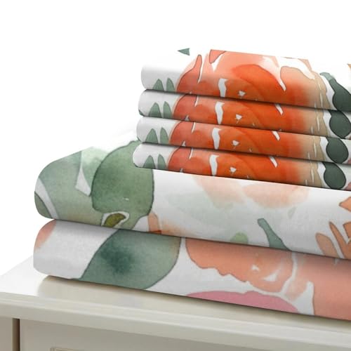 Housse de couette fleurs pour une chambre printanière 3D - 6
