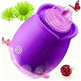 Roses Toy 2025 Enhanced Clitioral Sucker Powerful Womens Viboators Quiet Rose Viboatorr Waterproof Flower Vibration The Rose Adult Toy for Women 10 Speeds Couple Games Adult Bedroom G-409