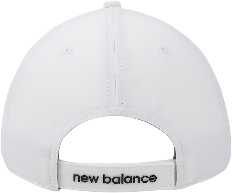 New Balance Adult Unisex 6 Panel Lightweight Adjustable Stretch Performance Workout Gym Running Mesh Hat - Image 4
