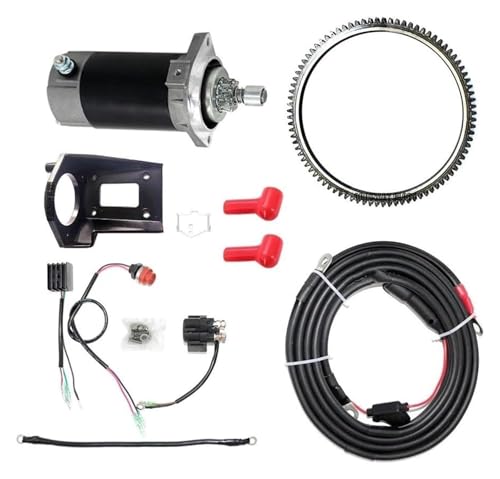 Démarreur Suzuki DT30 hors-bord kit de démarrage électrique 2 temps avec relais et redresseur