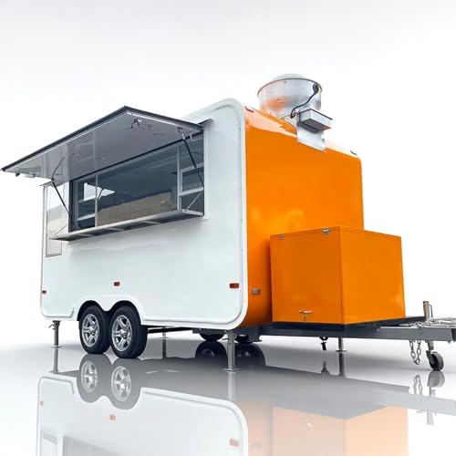 Food Trailer Kitchens Designed for Fried Chicken, Donuts, and ice Cream, with efficient Festival Booth layouts.