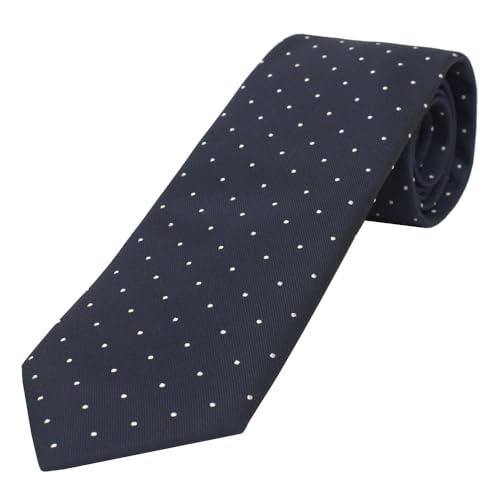 [HUGO BOSS] ネクタイ シルク ネイビー ドット柄 メンズ フォーマル 50555923 404 [並行輸入品]