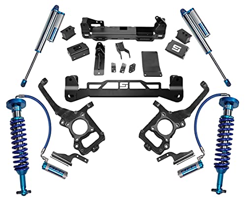 Superlift | K130KG | 6" Lift Kit - Complete Lift Kit with Front King Coilover & Rear King Shocks | Fits 2021-2023 F-150 4WD