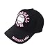3D Embroidered Stone Bling Bling Mom Soccer Basketball Football Basball Cap Hat Visor Sport Game (Baseball Black)