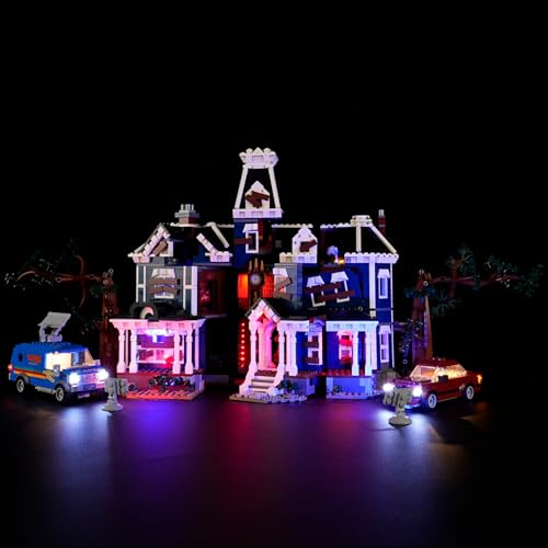 Bild: YEABRICKS LED Licht f�r Lego-11370 Icons Stranger Things: The Creel House Bausteine Modell (Bausteine Set Nicht enthalten) f�r 42,99 EUR  bei Amazon