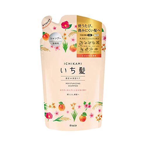 KRACIE Ichikami Moisturizing Shampoo Refill 340ml