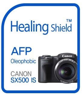 Healingshield �X�L���V�[���t���ی�t�B���� Oleophobic AFP Clear Film for Canon Camera PowerShot SX500 IS [2pcs]